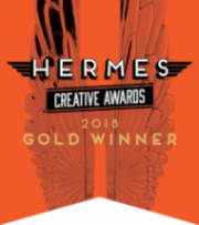 Gold-Site-bug-Hermes-Creative-Awards-2018-ThriveYard
